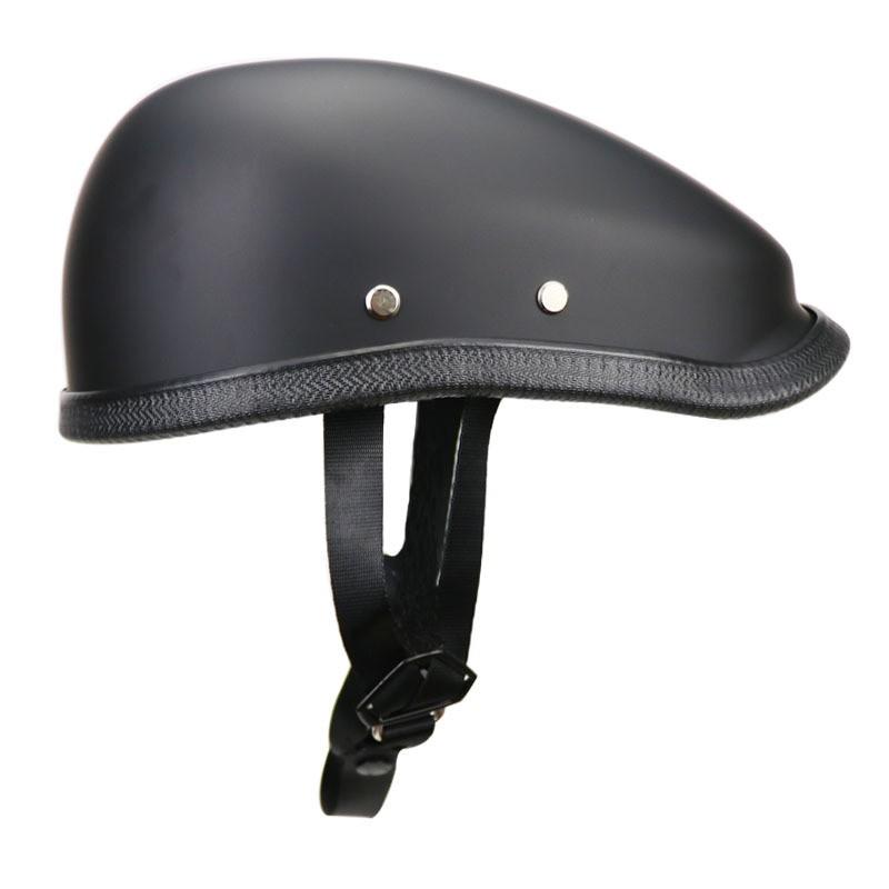 Vintage Style Half Helmet Scooter Riders Lightweight ABS Motorcycle Unisex Adult S M L XL