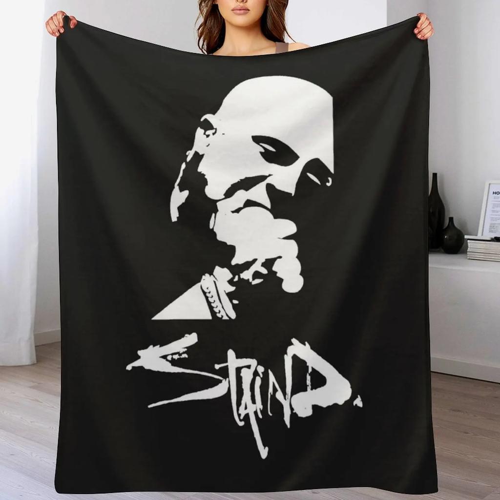STAIND band take me around Essential TShirt Copy Throw Blanket Color Fast Cozy Throw Blanket