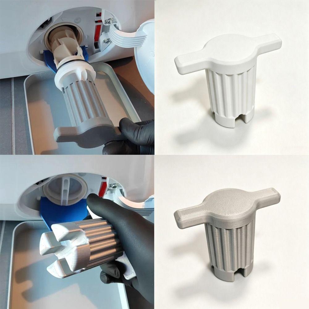 T Handle Drain Filter Removal Tool Labor-Saving Repair Wrench Tool Laundry Room Use