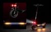 iScooter Электросамокаты IX4 мощные 800 Вт LED 10" с приложением 48В15Ач на 40~45 км Внедорожные шины для взрослых 150 кг