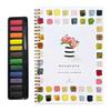 Watercolor Workbook 12 Colors Watercolor Painting Set with Paint Brush Beginner-Friendly Birds Animals Flowers Watercolor Book