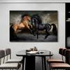 Horses Posters And Prints Animal Pictures Modern Canvas Paintings Wall Art For Living Room Home Decorations Cuadros No Frame