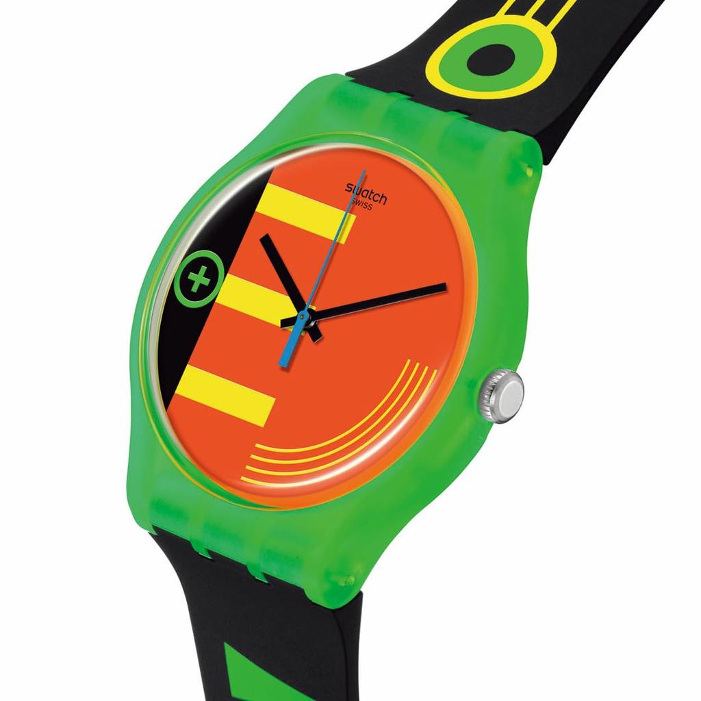 Часы SWATCH NEON RIDER SO29G106 Black [Swatch]