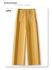 Women's 2025 Spring Black High Waist Straight & Wide Leg Retro Jeans