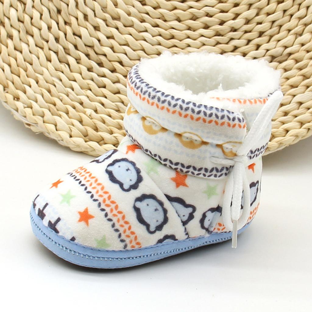 Infant Baby Baby Boy Girl Cute Winter Keep Warm Soft Sole Shoes Toddler Snow Boots