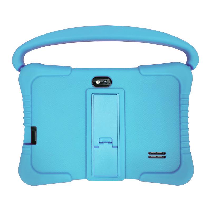 7-дюймовый детский планшет Android с четырехъядерным процессором, WIFI, обучающими приложениями и IPS-экраном для фотографии и обучения