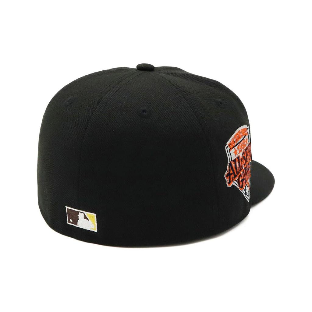 Кепка newera 59FIFTY 14561974 NER35C7098 MLB San Diego Padres SD черная черная 7 боковых накладок под козырьком ONSPOTZ изготовленная на заказ кепка Gokyu Fifty Newera Deep BB