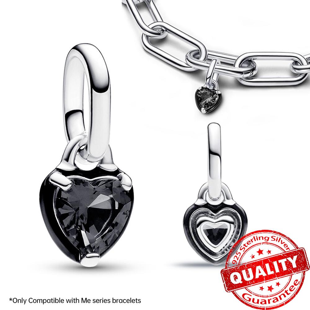 Оригинальные Медные Крылья Ангела Сердце Удача Божья Коровка Мини Подвеска Шарм Подходит для Оригинального Браслета Me для Женщин Ювелирное Изделие Подарок