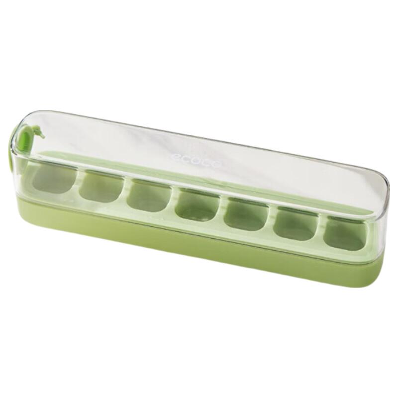 Ecoco Press-Type 7-Grid Ice Cube Tray