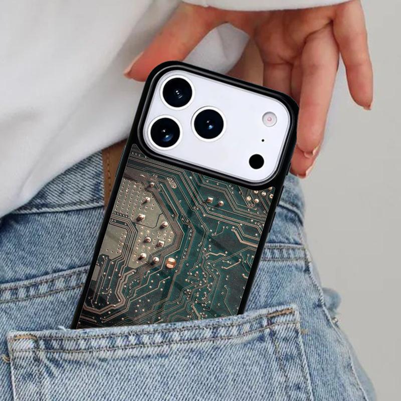 Чехол для телефона со встроенной печатной платой для iPhone 17ProMax 12 13 14 15 16e 17 Pro Max Plus Air Cover