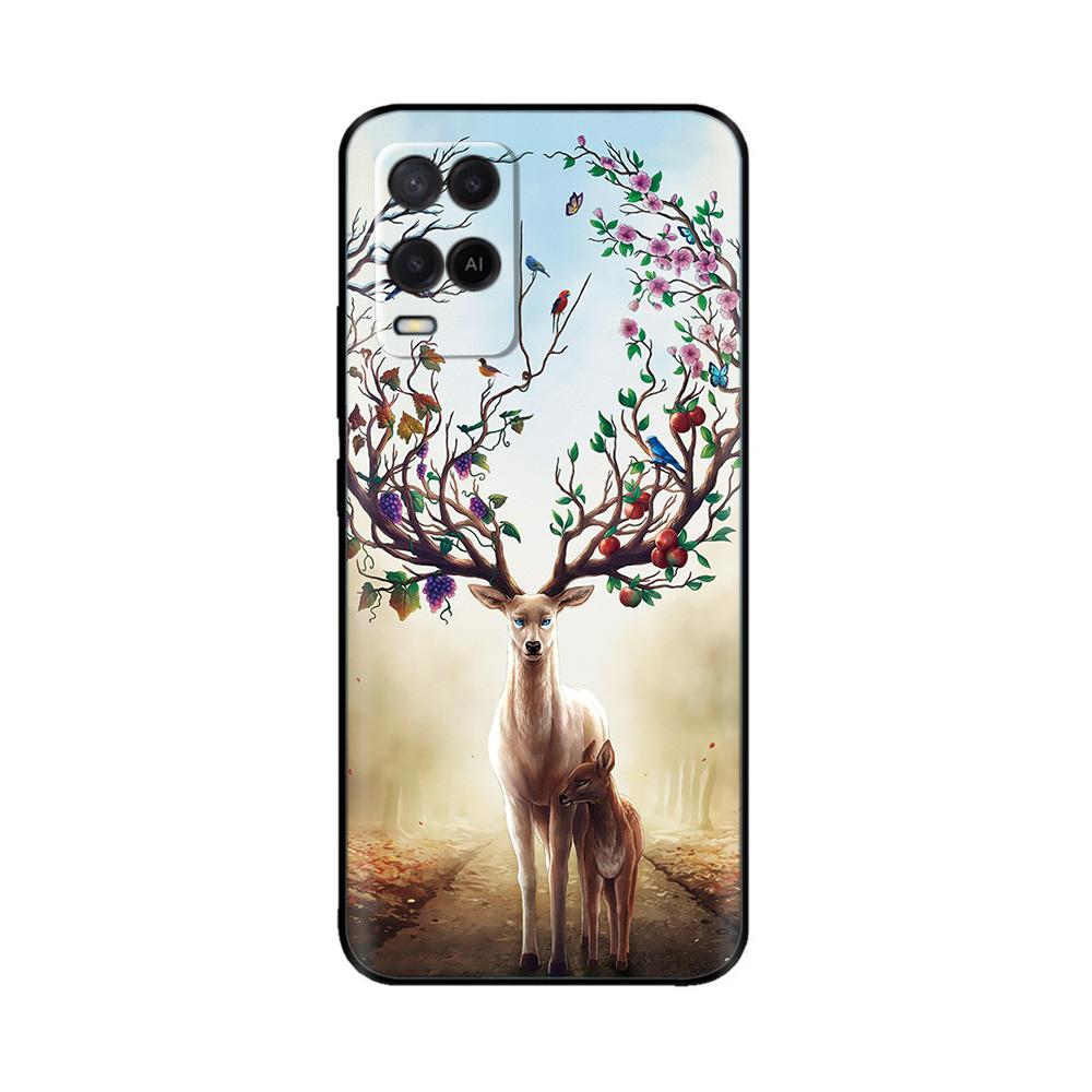 Для Oppo A54 A74 Чехол Мягкий Черный Силикон ТПУ Задняя Крышка Телефона для Oppo A54 4G CPH2239 A54 5G CPH2195 A74 4G 5G Чехол Крышка Coque