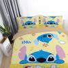 Adorable 3d Cartoon Stitch Anime Comforter With Matching Duvet Cover And Pillowcase