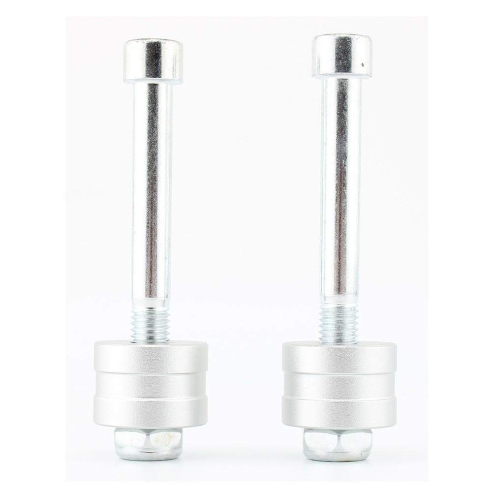 Высококачественные проставки руля черного и серебристого цвета для Ducati Hypermotard 1100 0709 для улучшения впечатлений от езды