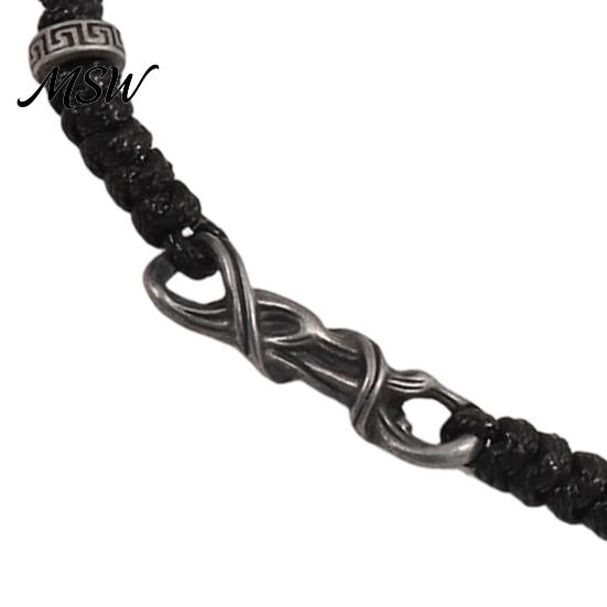 Unisex Daily Wear Jewelry Braided Bracelet for Men Women, Handmade Adjustable String Sturdy Woven Wristband Bracelet, Boho Romantic Rope Couples Black