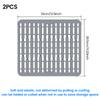 1/2Pcs Silicone Sink Protector Mats Kitchen Multi-functional Water Filter Mats Anti Slip Fast Drying Not Easy To Break or Deform