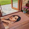 Anti‑Slip Crystal Velvet Floor Rug, Selena Gomez Design Carpet for Indoor Living Bedroom Home Decoration