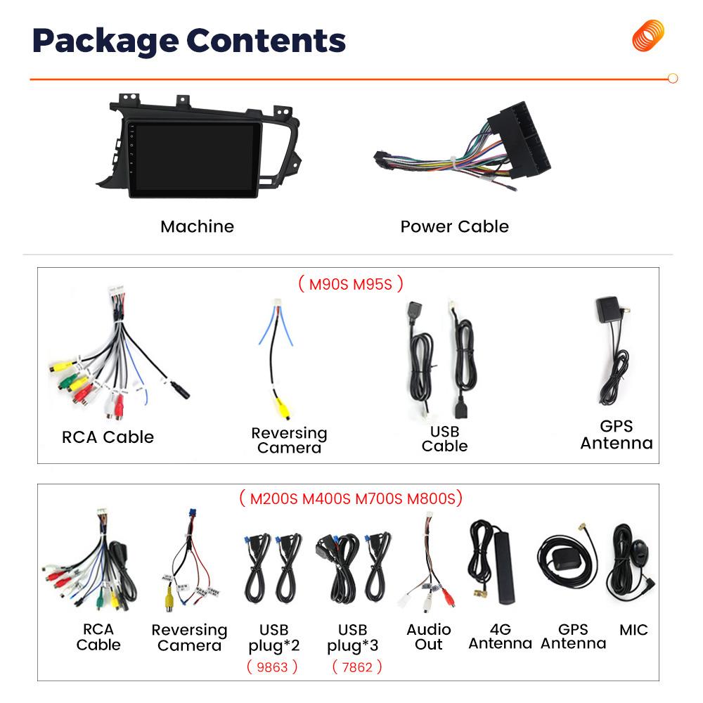 8+256G Android All In One Car Radio Audio Multimedia Video Player для Kia K5 Optima 2011-2015 GPS Carplay Auto 2 Din Stereo BT