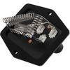 №15039098 Резистор вентилятора отопителя для пикапа GMC C1500 1995-1999 Резистор вентилятора радиатора Резистор вентилятора отопителя Металл ABS 1 шт Черный