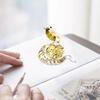 Zodiac Figurine Snake Glass Snake Figurine Year of the Snake Crystal New Year Figurine Snake Zodiac Glass Craft Mini Snake God Snake Figurine 2025