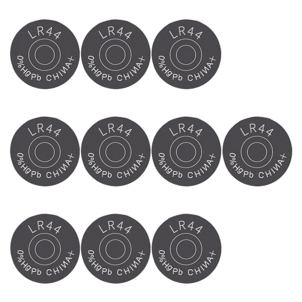 10Pcs LR44 AG13 357 357A A76 GPA76 Battery 1.5V Button Coin Cell Batteries for Calculators LED Light Toy Watches