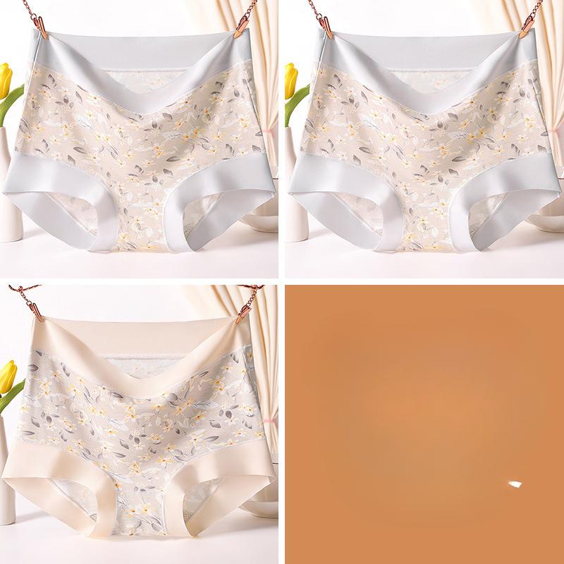 Plus Size Women's Mid Senior Mom Modal Boxer Briefs