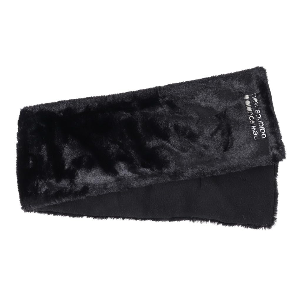 Golf Faux Fur Muffler Fleece FR [New Balance] Women's (Back Side Specification) / 012-3283508 010_Black