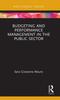 The Budgeting and Performance Management In the Public Sector Book