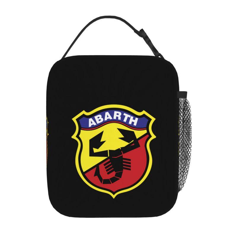 Abarth Стильный Термосумка-ланчбокс Многоразовая Оксфордская Сумка-бэнто Портативная Термосумка для Ланча для Взрослых Детей Работа Школа Пикник