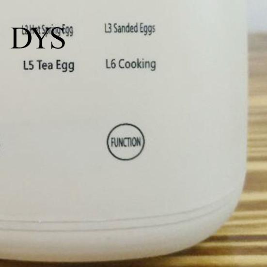 Compact Egg Boiler Electric Touch Screen Design Timer Auto Shut-off Sound Cooker Reminder Food Grade Portable 6-in-1 Smart Yogurt Maker Automatic