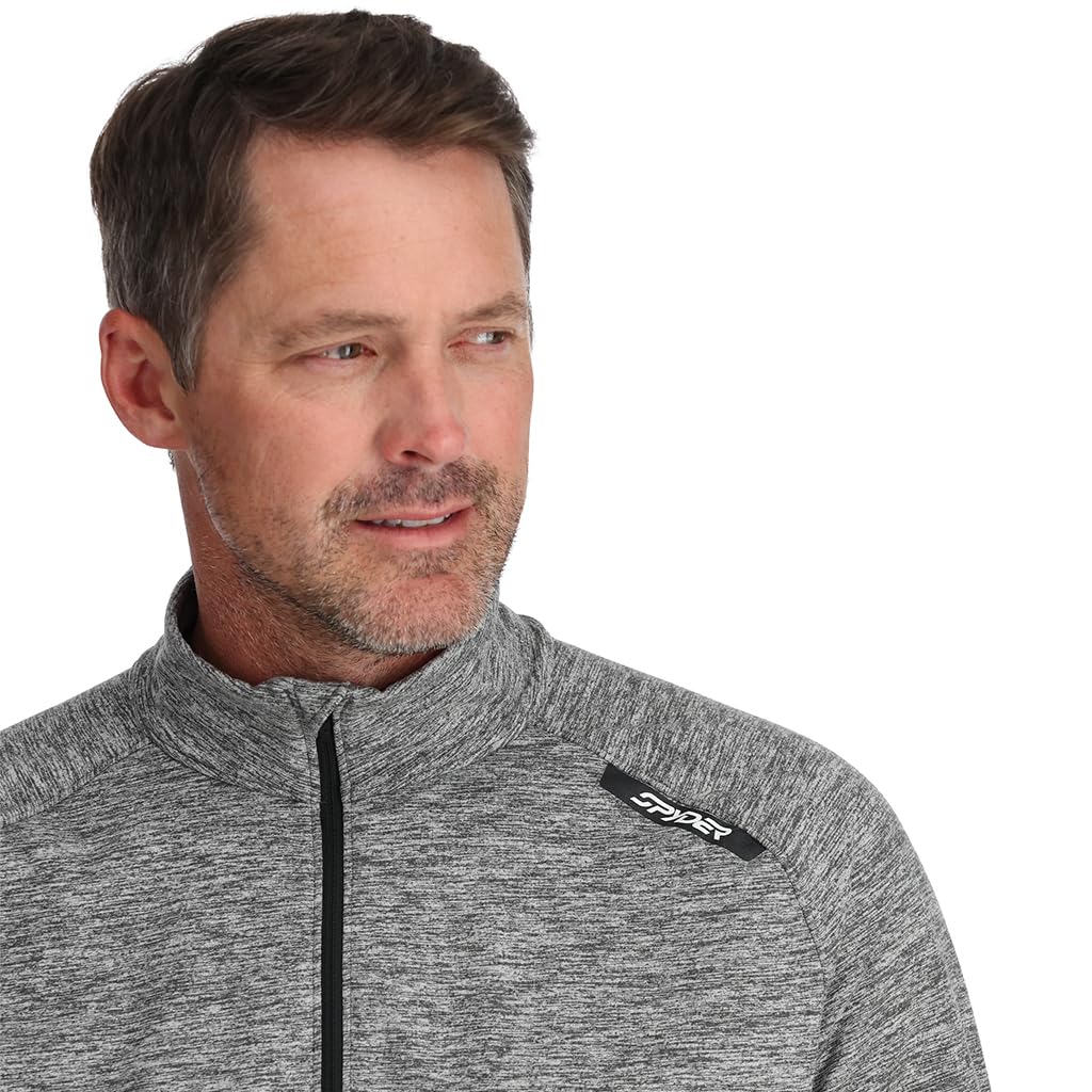 Spyder Терморубашка с высоким воротником POLAR M Мужская (Полумолния, 360° стрейч) [38A125306 / ACCORD]