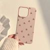 Милый Мультяшный Чехол для Телефона с Рисунком Вишни Для iPhone 17 16 15 14 13 12 11 Pro Max Plus Силиконовый Ударопрочный Чехол