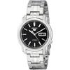 Seiko SEIKO 5 Автоматические часы SNKK71K1 Нержавеющая сталь Черный циферблат Мужские наручные часы