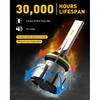 AUXITO 880 LED Fog Light Bulbs, 6000LM 6500K Cool White Light, 300% Brightness 885 893 899 Led Fog Lights, CSP LED Chips, DRL Replacement For Cars,