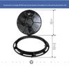 Yue Gong Pin Ductile Iron Round Manhole Cover