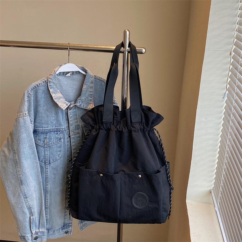 Multifunctional Travel Bag Shoulder Tote Bag Female Drawstring Backpack New Large Capacity Lightweight Waterproof Backpack