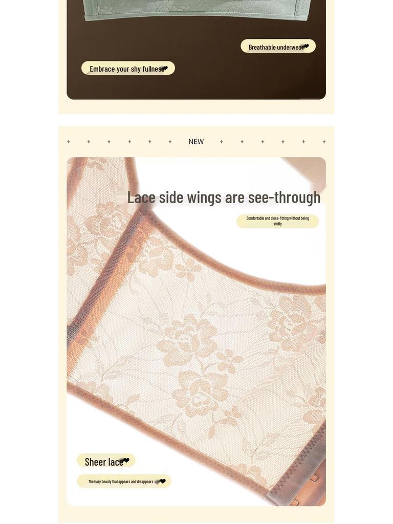 Бесшовный спортивный бюстгальтер для женщин: Минимайзер для большой груди, Тонкий, Предотвращающий обвисание, Поддерживающий, Без косточек, С боковой поддержкой для лета.