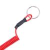 Fishing Accessories Outdoor Steel Wire Elastic Fishing String Lanyard Keychain Spring Rope