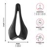Седло Selle Italia SLR Advan S3 130 x Полое Черное, Размер 242 мм, Рейлы Стальные,