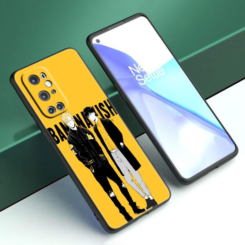 Силиконовый чехол для телефона с изображением банановой рыбы и аниме для OnePlus 10T 10R 9RT 8T 7T Pro Nord 2 N10 N100 N200 CE2 Lite 2T ACE 5G, черный чехол