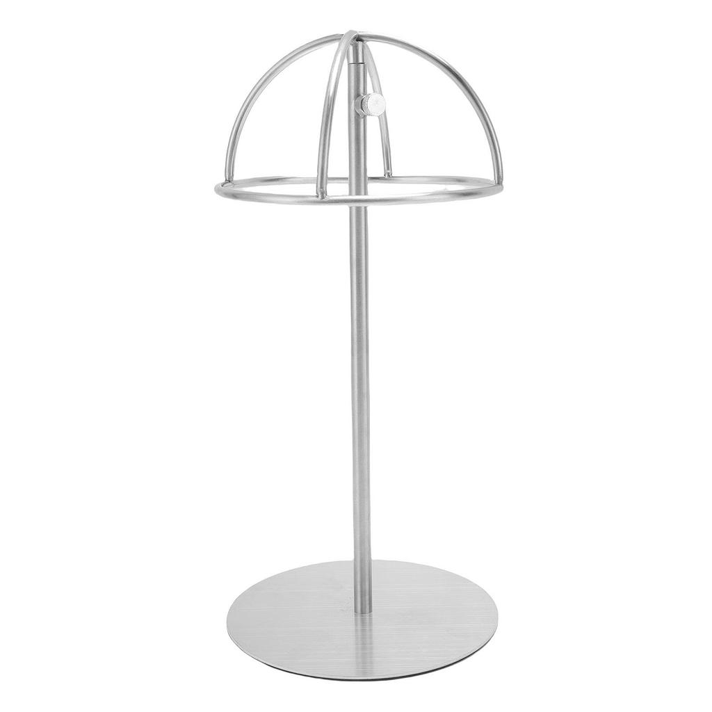 Tabletop Hat Stand Height Metal Hollow Three Dimensional Hat Display Rack for Beach Hat Cowboy Hat Winter Hat