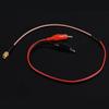 Ended Clips Frequency Cable Red Black Testing Wire Low Loss Coaxial Cable  Signal Transmission
