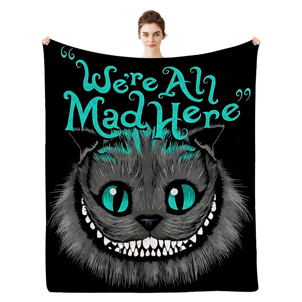 Halloween Series Printed Blanket for Sofa Bed Travel Camping Living Room Office Conditioning Blanket for All Seasons Gifts