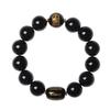 Obsidian Buddha Bead Bracelet Men Women Feng Shui Spiritual Jewelry Lucky Charm Wristband