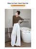 Women's 2026 Spring Strappy Blazer High-Waist Wide-Leg Drape Pants