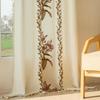 European Classical Floral Blackout Sheer Curtains for Balcony, Living Room, Bedroom, Bay Window