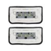 2 шт. белые 3 SMD светодиодные фонари номерного знака для Mercedes-Benz C W203 седан CLK W209 A209 C209 SL R230 равномерное освещение