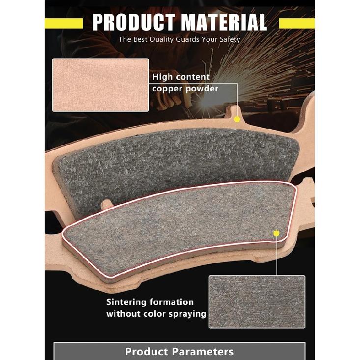 NIBBI Front Rear Brake Pads For KTM-SX 150 EXC 450 GASGAS- EC250 YAMAHA YZ-F 450 4T WR-F 250 4T PEUGEOT SHERCO Racing Motorcycle