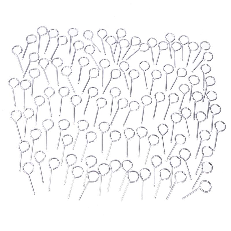 100 шт. огнетушителей круглый железный штифт с отверстием клапан предохранительный штифт железная проволока штифт для порошкового огнетушителя