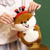 Kawaii Marmot Plush Toys Simulation Groundhog Cosplay Bee Ladybug Stuffed Animal Pillow Doll Birthday Gift Room Decoration