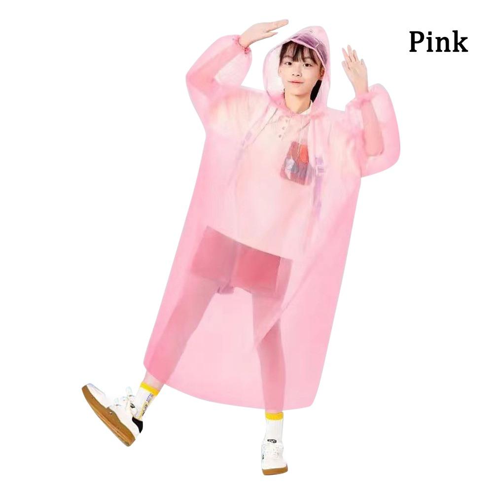 Card Packaging Rain Coat Vacuum Compression One-Piece Raincoat Creative Kids Raincoat Outdoor